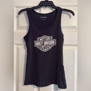 Harley-Davidson Black Tank Top with Logo